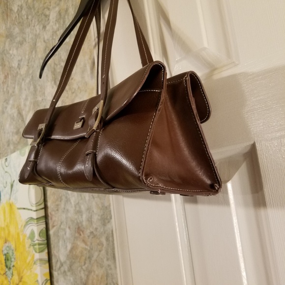 📢 K Cole Reaction | Brown Top Handle Satchel - Picture 2 of 8